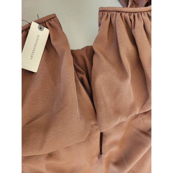 NWT Anthropoloie Nikita Mhaisalkar Off-The-Shoulder Bubble Mini Dress XL #MC415 - Picture 11 of 12